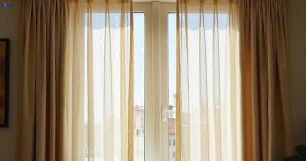 Dusty and dull curtains in south-maclean before steam cleaning