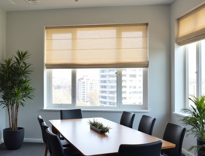 South Maclean Roman Blinds Cleaning